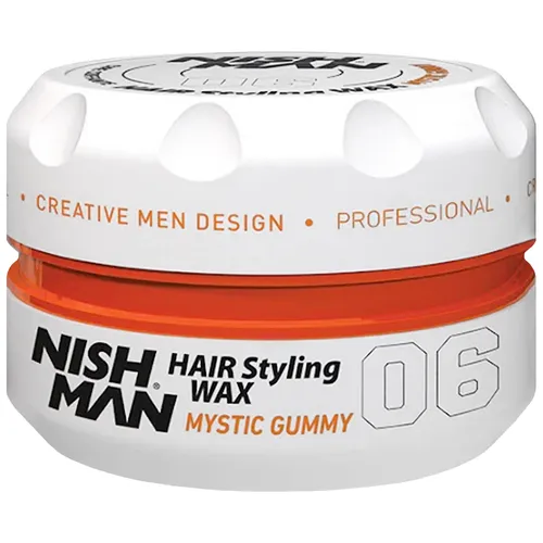 Styling-Gel, Haarspray & Haarschaum Weiß von Nishman