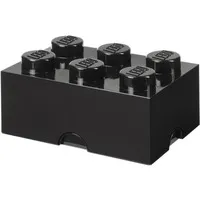 LEGO Storage Brick 6 Aufbewahrungsbox schwarz