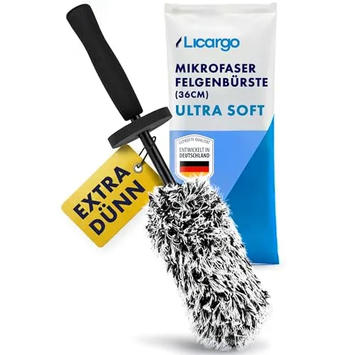 LICARGO® Mikrofaser Felgenbürste extra dünn von LICARGO