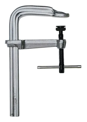 Bessey Stahlbau-Schraubzwinge 400 x 175 mm - STB40M - Robuste Schraubzwinge für präzises Spannen, ideal für Holz- und Metallarbeiten in der Werkstatt.