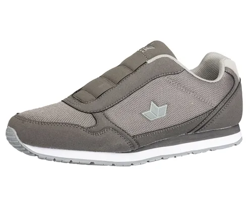 Lico Freizeitschuh Simon Slipper grau 44 EU - Herren-Slipper in Größe 44, bequem und ohne Verschluss für einfaches An- und Ausziehen, ideal für Freizeit und entspannte Tage.