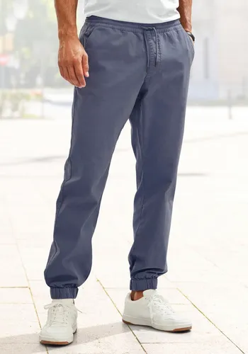 John Devin Jogger Pants - Graublau - Bequeme Jogginghose aus elastischer Baumwoll-Qualität, ideal für lässige Freizeitlooks. Perfekt für Komfort und Style!