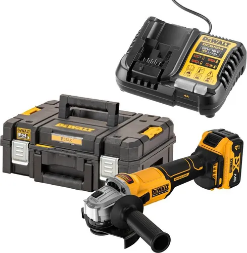 Dewalt Winkelschleifer 125Mm 18V Dcg407M1T 1X4.0Ah Bl Tstak