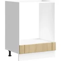 vidaXL Herdumbauschrank Lucca in Sonoma-Eiche