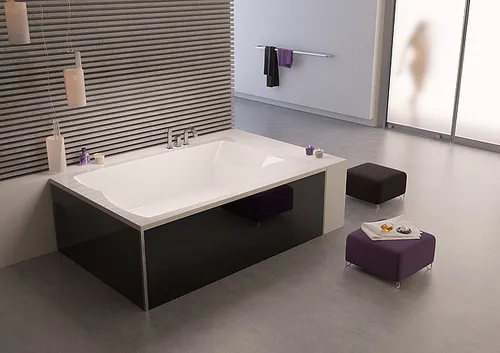 Hoesch Spectra Glasverkleidung 1800 x 1200 mm links von Hoesch