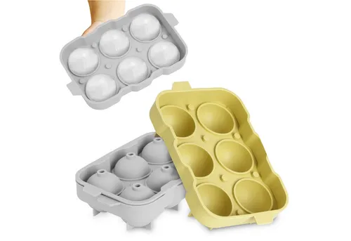 Blumtal Eiswürfelform Eiswürfelformen Silikon mit Deckel von Blumtal