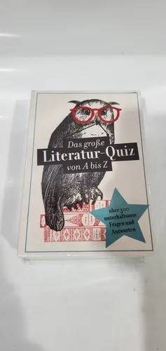 Das große Literatur-Quiz von A bis Z Quiz-Spiel