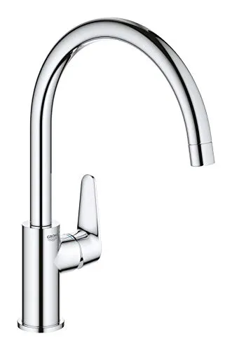 Grohe 31536001 Küchenarmatur, Chrom - Elegantes Design für Ihre Küche - Armaturen mit hochwertiger Chrom-Oberfläche, korrosionsbeständig und leicht zu reinigen, ideal für moderne Küchen.