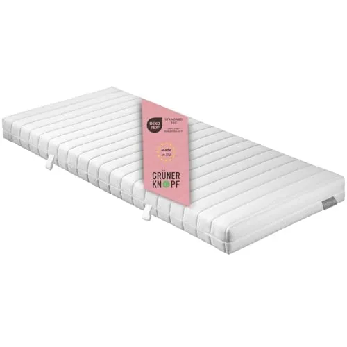 liebling Matratze 90x200 cm, orthopädische 7-Zonen Taschenfederkernmatratze - Matratzen mit hoher Punktelastizität, ideal für alle Schlaftypen. Ergonomische Unterstützung und schadstoffgeprüft nach Öko-Tex 100, Made in EU.