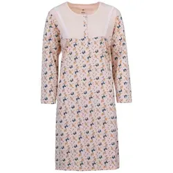 zeitlos Nachthemd Nachthemd Langarm - Butterfly orange M