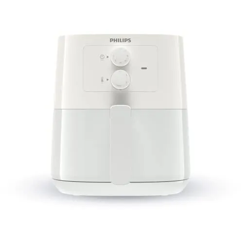 Philips Heißluftfritteuse 4,1L 1400 Watt Airfryer weiß HD 9200/10 - Fritteusen: Gesundes Frittieren mit 1400 Watt Leistung und 4,1L Kapazität für knusprige Gerichte ohne Öl.