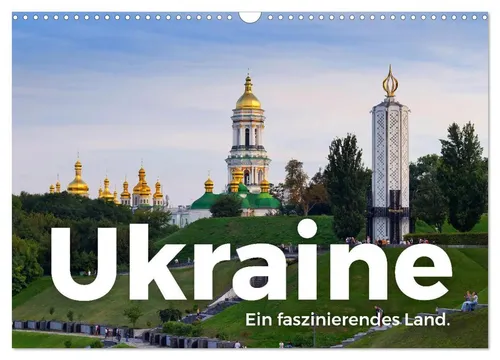 M. Scott | Ukraine - Ein faszinierendes Land (Wandkalender 2026) - Entdecken Sie die Schönheit der Ukraine mit diesem hochwertigen Wandkalender. 14 beeindruckende Motive, ideal für Kunstliebhaber und Reisefans, die sich inspirieren lassen möchten.