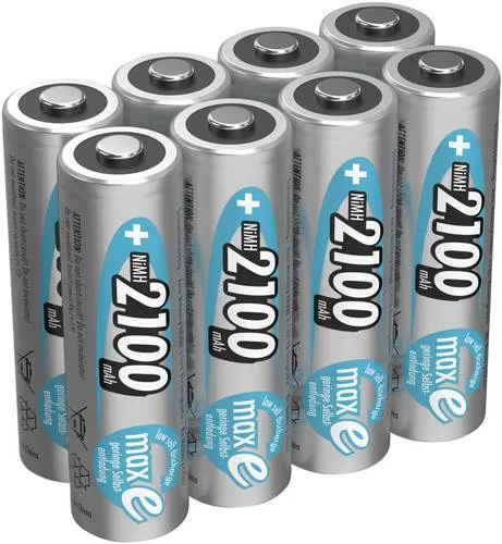 Ansmann maxE HR06 Mignon (AA)-Akku NiMH 2100 mAh 1.2V 8St.