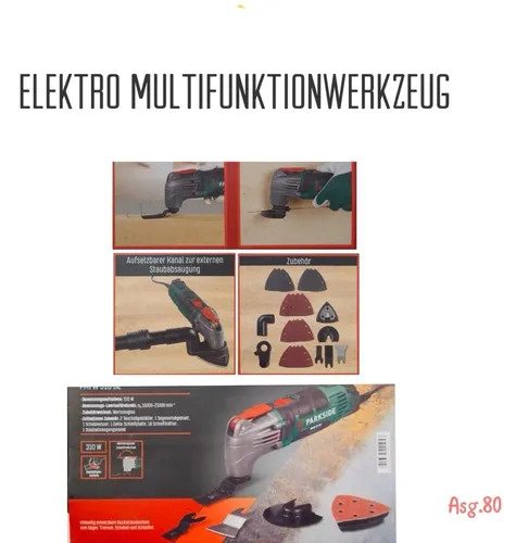 PARKSIDE® Multifunktionswerkzeug »PMFW 310 H5«, 310 W