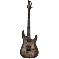 Schecter C-6 Pro Charcoal Burst - E-Gitarre - Gitarren, vielseitige E-Gitarre mit hervorragendem Klang und elegantem Design für kreative Musiker.