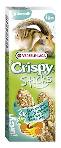 Versele Laga Knusprige Sticks Hamster & Eichhörnchen exotische Früchte 16 x