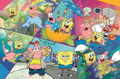 TREFL Puzzle SpongeBob in Bikinihose 300 dks