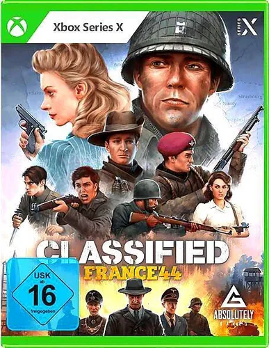 Classified: France '44 - Xbox Series X - Strategie Spiel - Strategie-Game für Xbox Series X, erlebe packende Schlachten im Zweiten Weltkrieg mit fesselndem Gameplay und strategischen Entscheidungen.