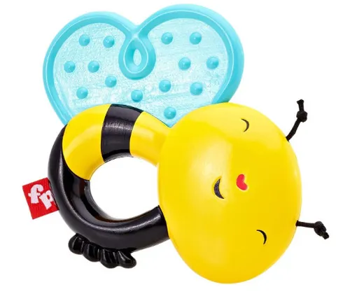 FISHER-PRICE DTH49-DFR15 Bienchen Beißring / Neu in gelb von Fisher-Price