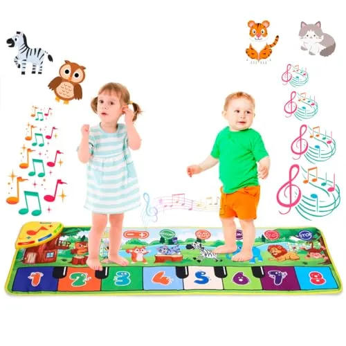 NK Baby Spielzeug ab 1 Jahr mit 8 Tiergeräuschen LED