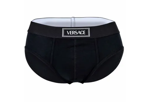 Versace Topeka Slip Herren Slip - Eleganter Herren Slip von VERSACE aus elastischem Baumwoll-Jersey. Der bequeme Webgummibund mit Logo sorgt für perfekten Sitz und hohen Tragekomfort.