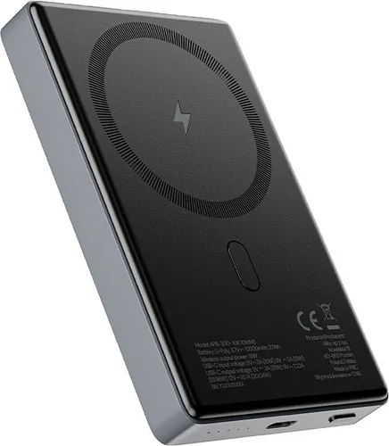 Allity Powerbank Wireless APB-300 - 10000 mAh mit kabellosem Laden - Powerbanks – Tragbare 10000 mAh Powerbank mit MagSafe-kompatiblem kabellosem Laden für schnelles, komfortables Aufladen unterwegs.