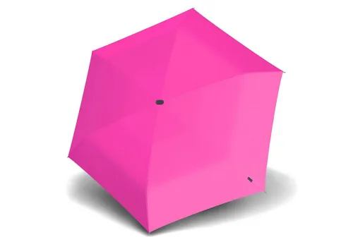 Knirps® Taschenregenschirm X4U - Neon Pink - Taschenschirm mit wasserabweisendem Material, platzsparend und ideal für jedes Wetter. Perfekt für unterwegs, inklusive Softcase zur Feuchtigkeitsaufnahme!