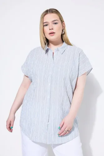 Studio Untold Druckbluse Blusenshirt oversized Strukturstreifen