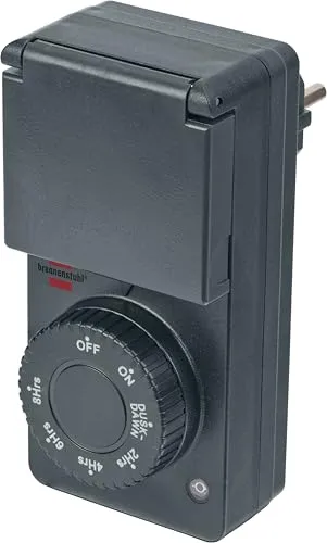 brennenstuhl Zeitschaltuhr mit Dämmerungssensor DDT