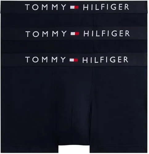 Tommy Hilfiger Underwear Boxer 3P BOXER BRIEF WB – 3er Pack - Herrenunterhosen in stilvollem Desert Sky, mit elastischem Bund für hohen Tragekomfort und perfekte Passform, ideal für den täglichen Gebrauch.