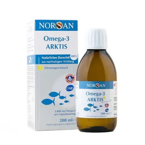 Norsan Omega-3 Arktis Fischöl mit Vitamin D3 flüssig