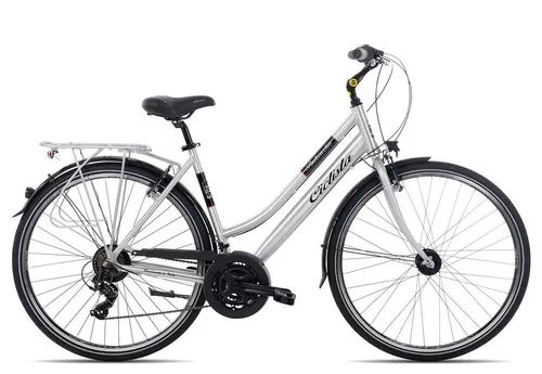 Ciclista Cityrad Ponte Vecchio 21 Gang Damenrad - Elegantes Damen-Citybike mit 21 Gängen, robustem Aluminiumrahmen und zuverlässigen V-Brakes. Ideal für entspannte Fahrten in der Stadt.