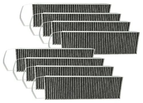 vhbw 8x Aktivkohlefilter kompatibel mit Bora S Pure, Pure, PUXU, M Pure, X Pure Dunstabzugshaube