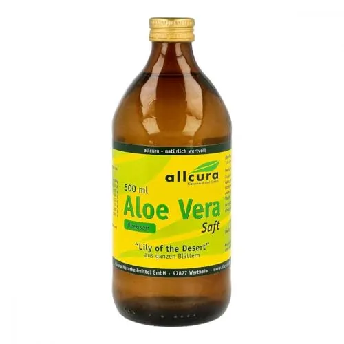 ALOE VERA SAFT Ganzblatt 500 ml