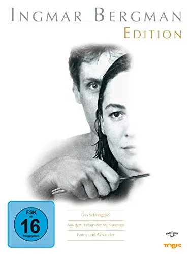 Ingmar Bergman Edition [5 DVDs] - Filme – Meisterwerke des Regisseurs, ideal für Cineasten und Bergman-Fans, freigegeben ab 16 Jahren.