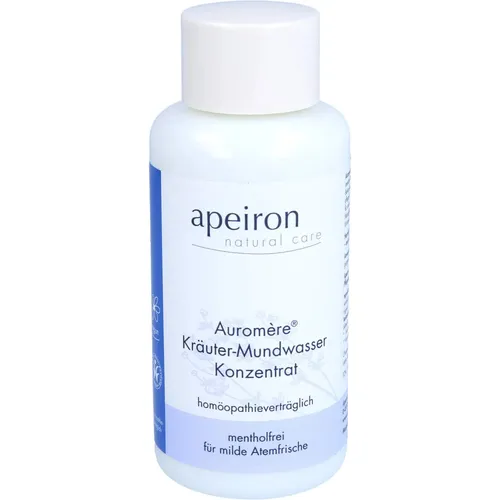 AUROMERE Kräuter Mundwasser homöopathieverträglich 100 ml PZN11529353