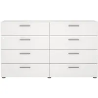 Produktbild Livetastic Kommode, Weiß, 8 Schubladen