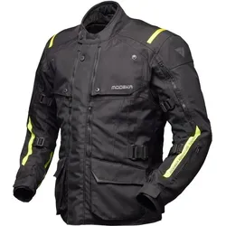 Modeka Varus Motorrad Textiljacke 3XL schwarz-gelb
