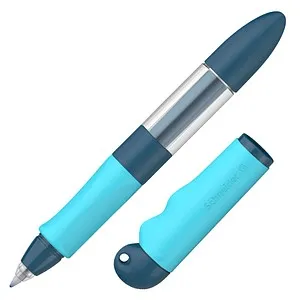 Schneider Base Senso Tintenroller blau-türkis 0,6 mm - Schreibutensilien, ergonomische Griffzone für komfortables Schreiben ohne Verkrampfung und schnelltrocknende, wischfeste Tinte.