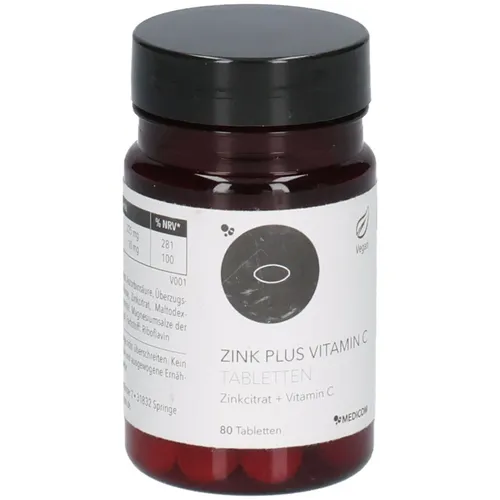 MEDICOM Zink Plus Vitamin C Tabletten
