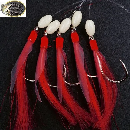 FLADEN Dorschvorfach System - Paternoster Seelachs Dorsch Vorfach Rig - Gr. 3/0