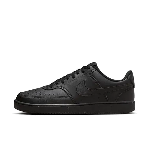 NIKE Herren Freizeitschuhe Court Vision Low Next Nature - Sneaker mit klassischem 80er-Jahre Basketball-Look, hergestellt aus mindestens 20 % recyceltem Material für umweltbewusste Fashionistas.