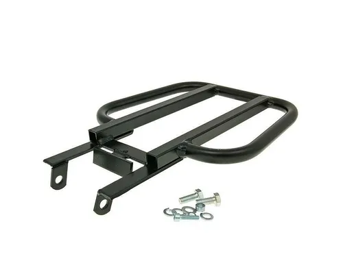 Top Case Träger schwarz kompatibel für Peugeot Zenith Roller Gepäckträger Koffer