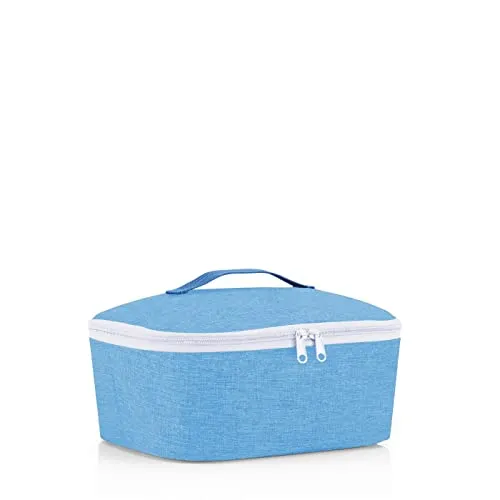 REISENTHEL® Kühltasche Coolerbag M Pocket Twist Azure - Kühlboxen & Kühltaschen – Handliche Kühltasche mit robustem, wasserabweisendem Material und Thermo-Innenfutter, ideal für frische Snacks und Getränke bei warmen Temperaturen.