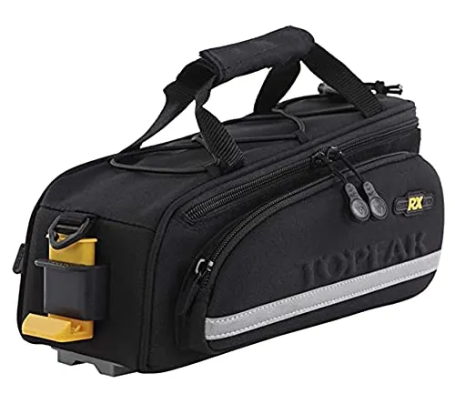 Topeak RX TrunkBag EX Gepäckträgertasche 3 Liter - Fahrradtaschen mit 3 Litern Stauraum, ideal für Ausflüge oder den täglichen Einkauf, wasserabweisend und einfach zu montieren.