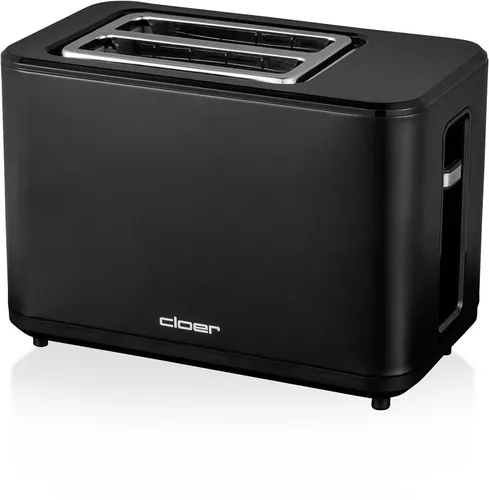 Cloer 3930 Digitaler Toaster - 2 Scheiben, Touch-Funktion, 7 Bräunungsstufen, mit Restzeitanzeige und Auftaufunktion für perfekten Toastgenuss