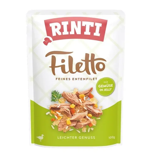 RINTI Filetto Duck fillet with vegetables - Nassfutter für Hunde - 4000158954114