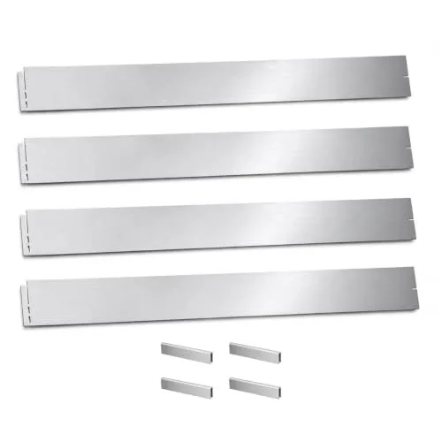 GARDENLINE Rasenkanten 4er Set – Metall Beeteinfassung für den Garten