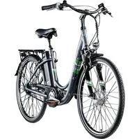 Zündapp Green 3.7 E Bike Damenfahrrad 26 Zoll Pedelec - E-Bike mit 7-Gang Nabenschaltung, ideal für eine umweltfreundliche Mobilität und stressfreies Pendeln in der Stadt.