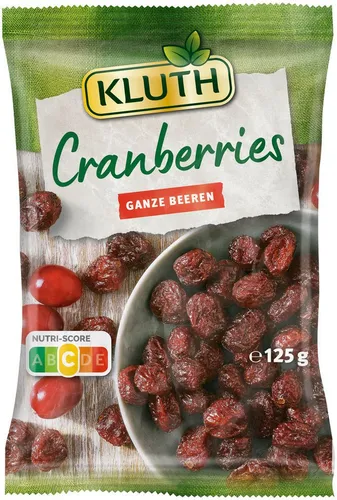 KLUTH Knabberei, Kluth Cranberries